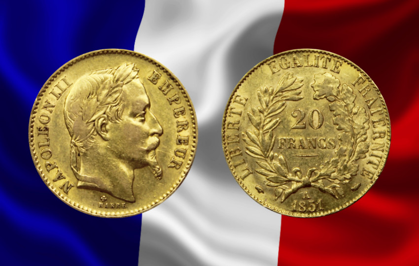 La 20 Francs Napoléon en Or : la pièce emblématique du XIX ème siècle